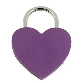 liebesschloss-mit-gravur-lila-violett-herzform-vorderseite